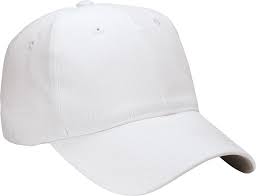 Baseball cap-White. - Image 2