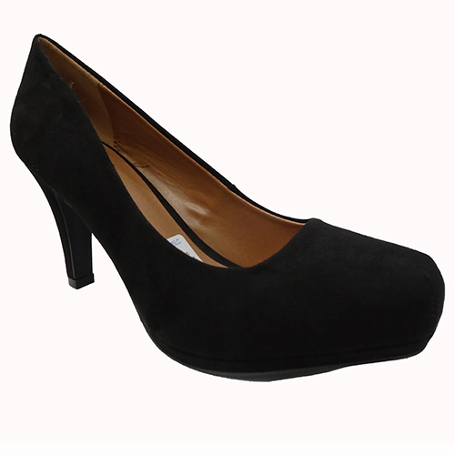 Women's high heel shoes-Black. - Image 2