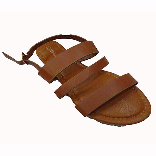 Women's classy flat shoes-Brown.