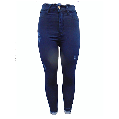 Women's classy denim jeans-Blue.