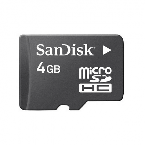 4GB SanDisk Memory card.