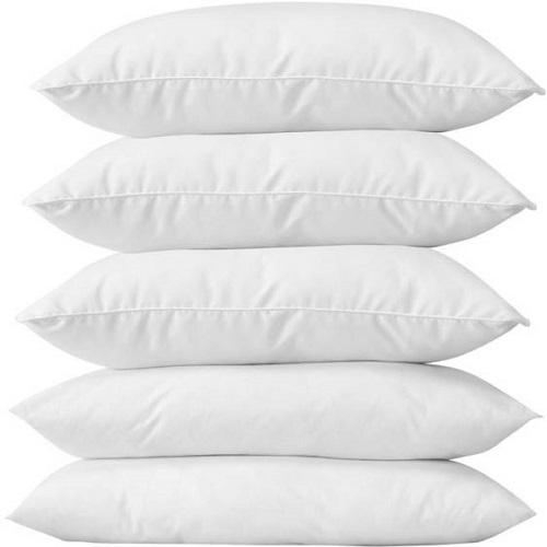 5 Pack hollow fiber pillows.