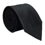 Men's classic tie-Black.