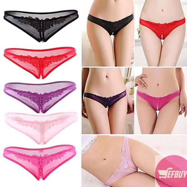 Sexy women's lace knickers-Multi-Colors