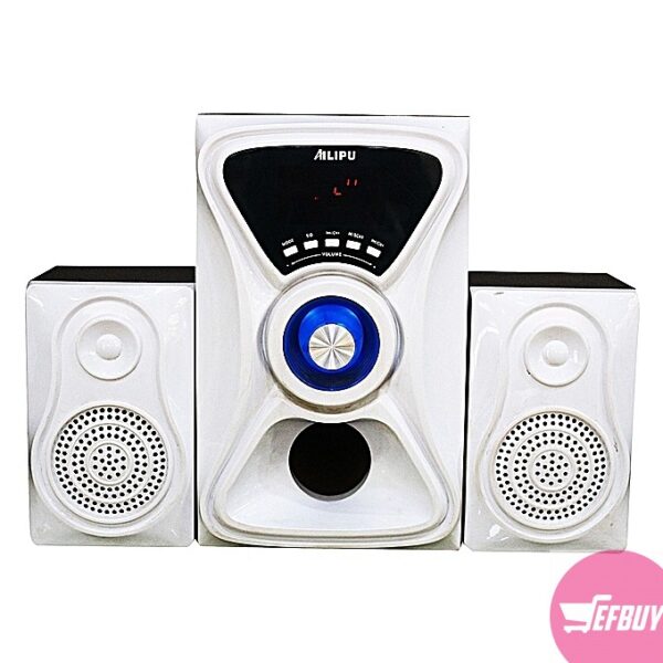 Original Ailipu 2.1 channel speaker system-White.