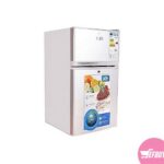 ADH 98L double door refrigerator.