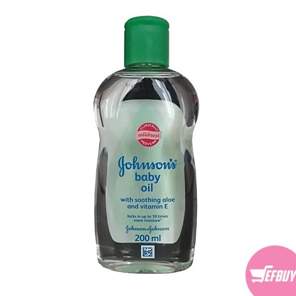 Johnson's Baby Oil with Aloe Vera - 200ml