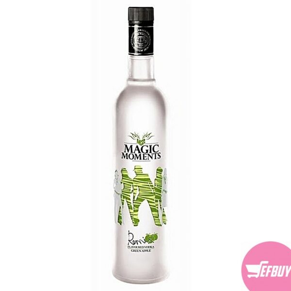 Magic moments flavored green apple Vodka - 750ml