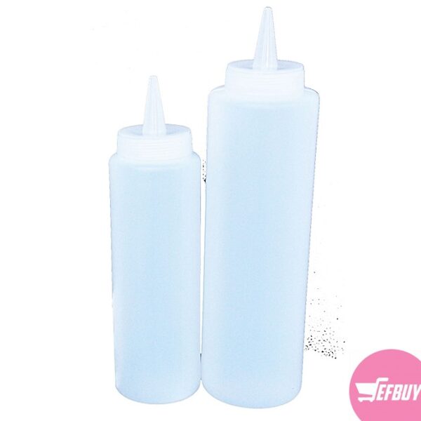 2Pcs Kitchenware Bottles For Garnishing - White