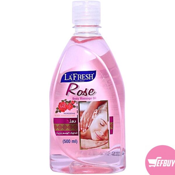 La Fresh rose body massage oil- 500ml