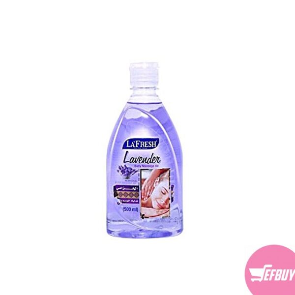 La Fresh lavender Body Massage Oil- 500 ml