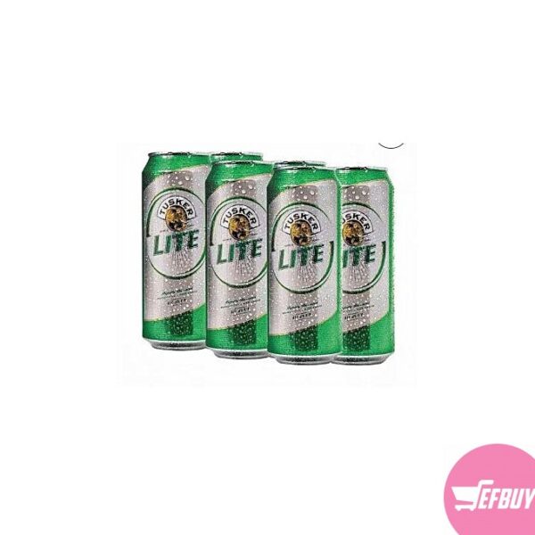 6 Pack Tusker Lite Canned Beer - 500ml