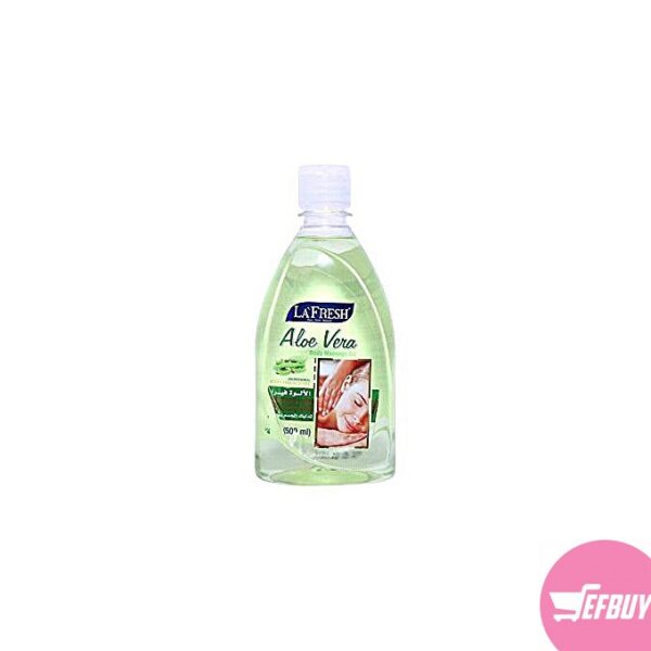 La Fresh aloe vera body massage oil - Green 500ml