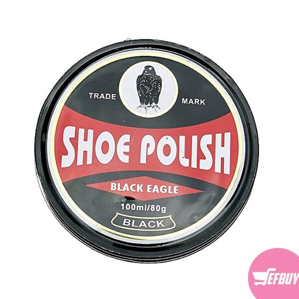 Black Eagle Shoe Polish 80g - Black