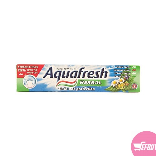 Aquafresh herbal toothpaste