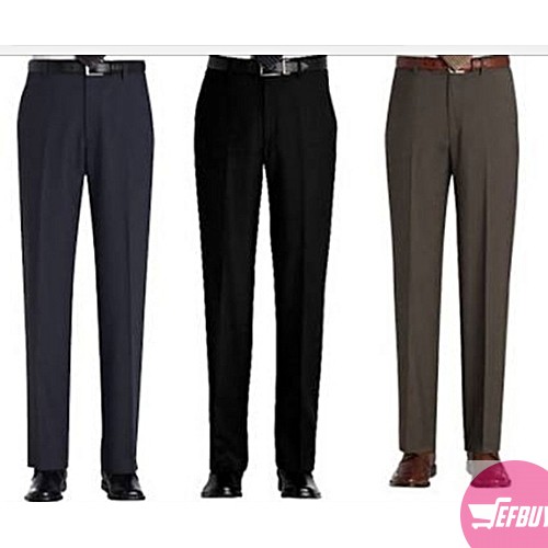 3 Men's formal trousers