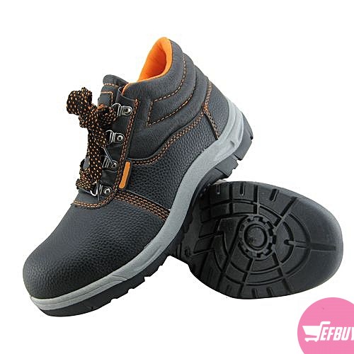 Rocklander Safety Shoes/Boots - Black,Orange,Grey. - Image 2