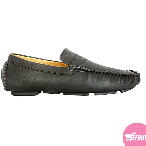 Men's mocassin shoes- black