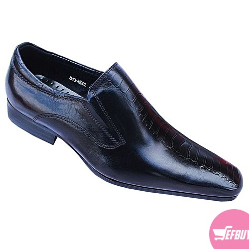 Men's classy shoes- black - Image 2