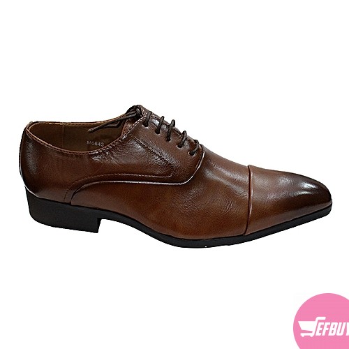 Men's classic spotless shoes- brown - Image 2