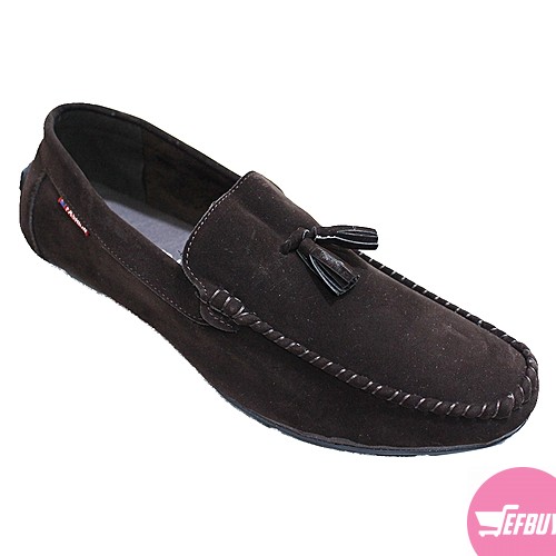 Men's mocassin shoes- black