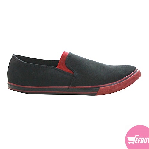 Men's casual shoes -black and red - Image 2