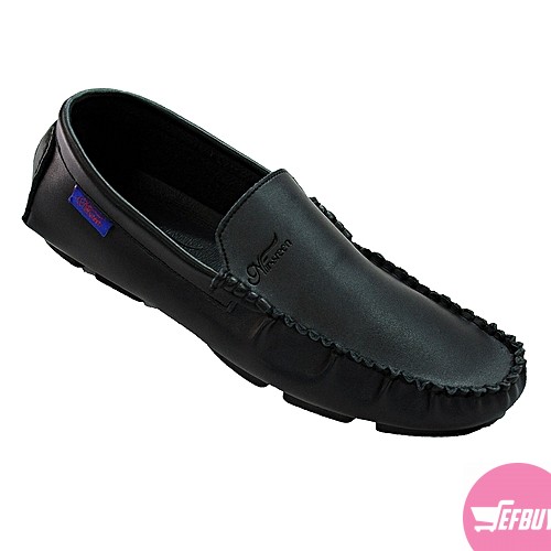 Men's mocassin shoes -black