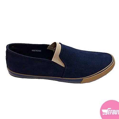 Men's casual shoes - navy blue - Image 2