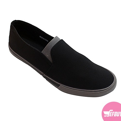 Men's casual shoes - black and grey