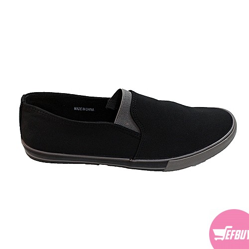 Men's casual shoes - black and grey - Image 2