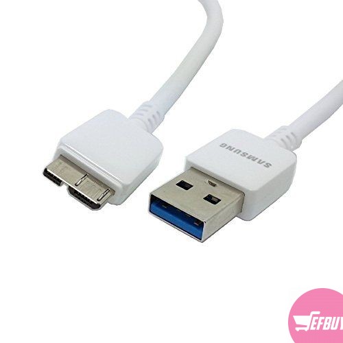 Samsung Micro-USB 3.0 Data Cable for Galaxy S5 and Note 3 N9000 - Non-Retail Packaging - White