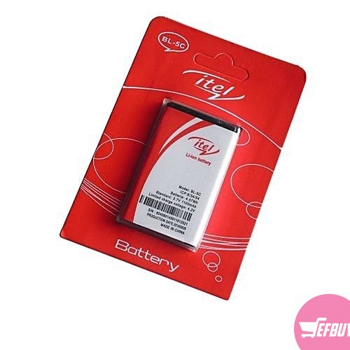 Generic Battery For Itel Mobile - BL-5C - Black