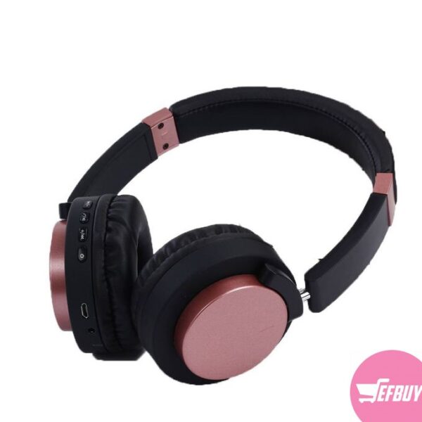 Super-Bass Headphones (SY- BT1603) - Maroon, Black