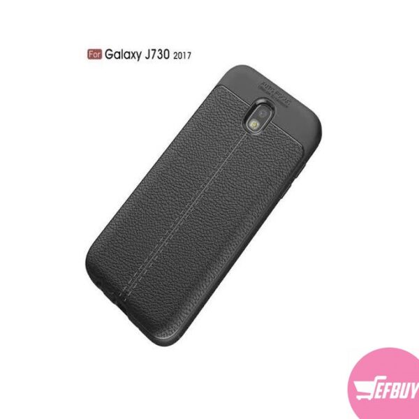 Samsung J7pro Auto Focus Back Case - Black