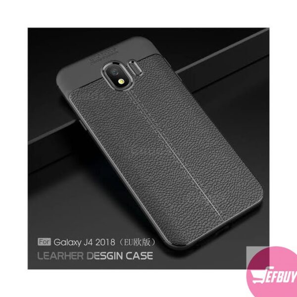 Samsung J4 Auto Focus Back Case - Black