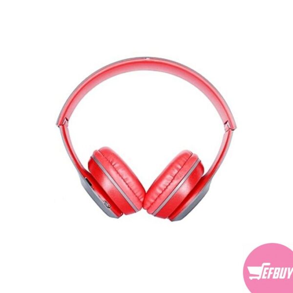 Bluetooth Headphones - Red,Grey