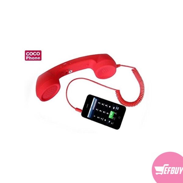 Universal Radiation-Proof Handset - Red