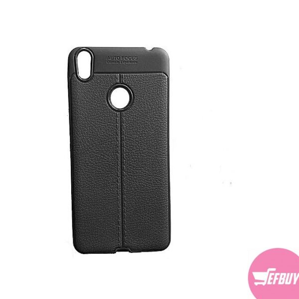 Auto Focus Premium-Feal Cover Case For Tecno Camon X (CA7) - Black