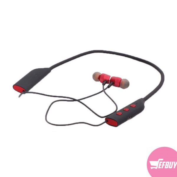 AZ38 Bluetooth NeckBands - Black,Red