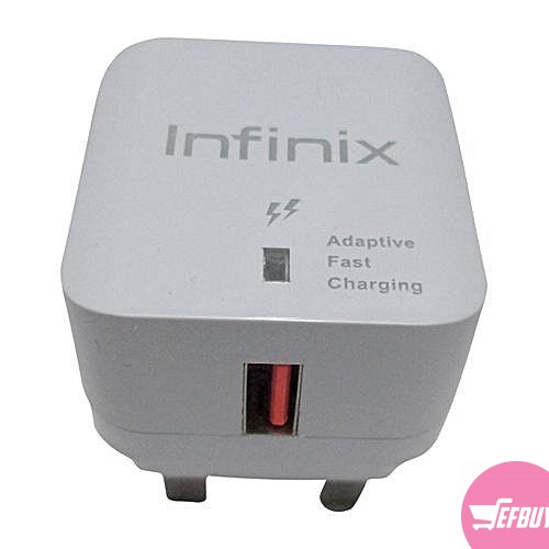 Infinix 3A Flash Charger - White