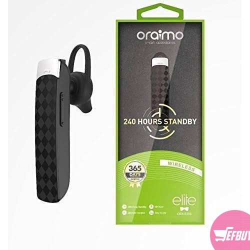 Oraimo OEB- E35s Elite Bluetooth Headset - Black