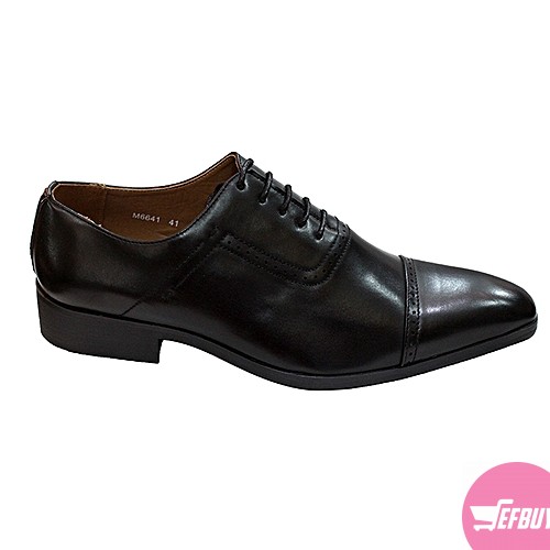 Men's gentle tassel shoes - black - Image 2