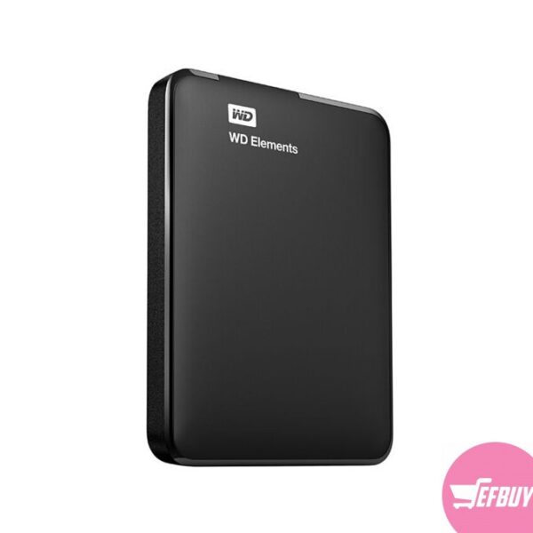 Portable External Hard Drive 500GB- WD - Black