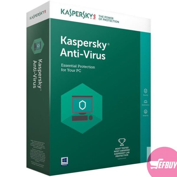 KASPERSKY ANTI VIRUS 2019 3 USERS +1 USER