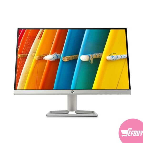 22" HP 22f Display Full HD (1920 x 1080) Monitor - silver, ultra slim, HDMI,IPS