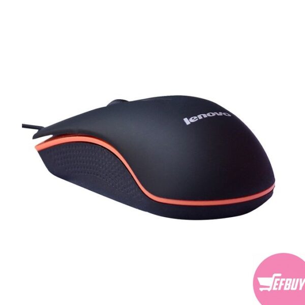 Lenovo M20 Wired Optical Mouse - Black