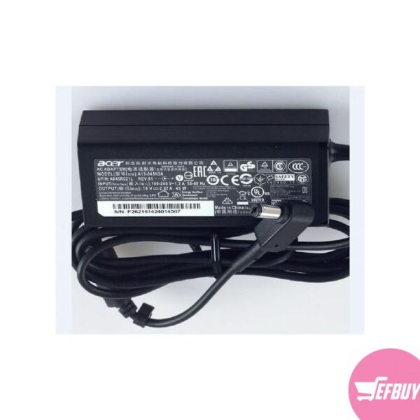 All Acer Laptop AC Adapter Chargers 19V, 2.37A - Black