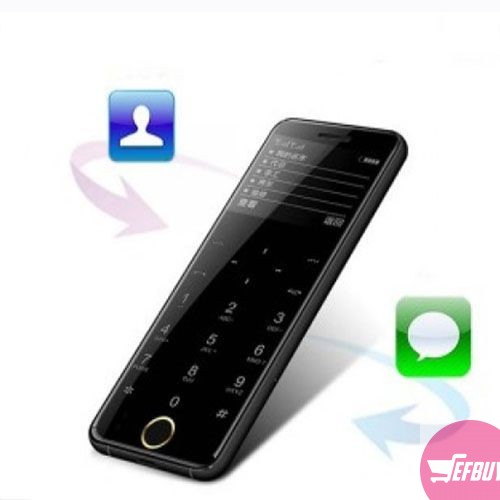 Original Ulcool Ultra Slim GSM Dual Sim Phone - Black