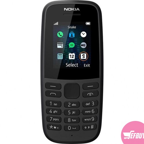 Nokia 105 Single Sim Phone - Black