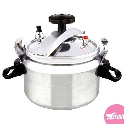 7 Litre Pressure Cooker - Silver - Sefbuy